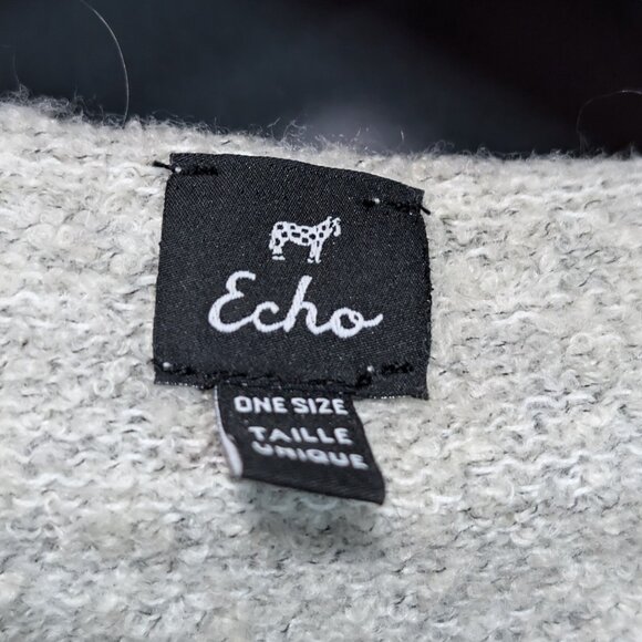 Echo Sleeveless Cardigan Shawl, One Size - Picture 5 of 5